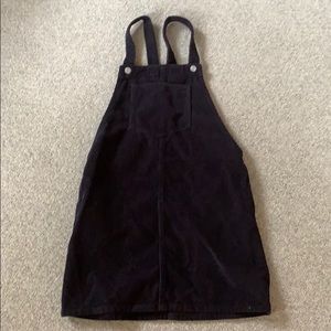 Top shop Navy corduroy jumper size 6.